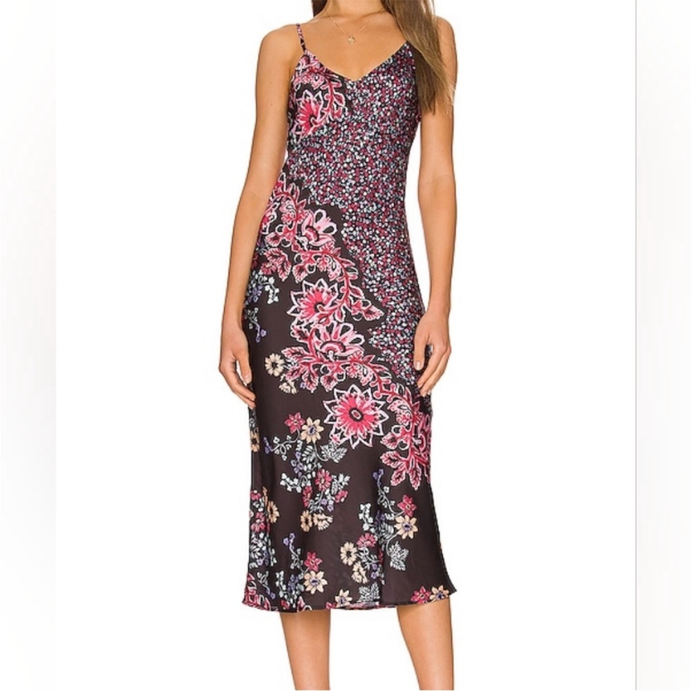 NWOT Free People Better Side midi slip